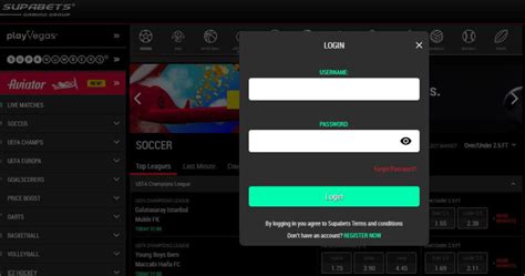 Supabets South Africa: Online Sports Betting Login & Register.